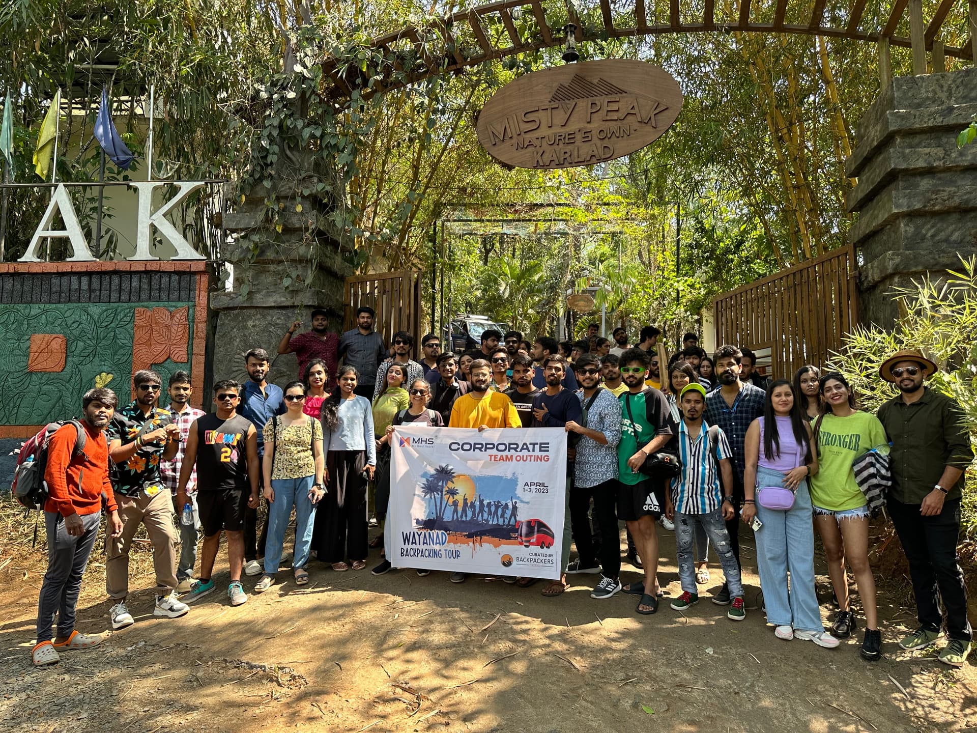 Coorporate travel from backpackers united with MHS