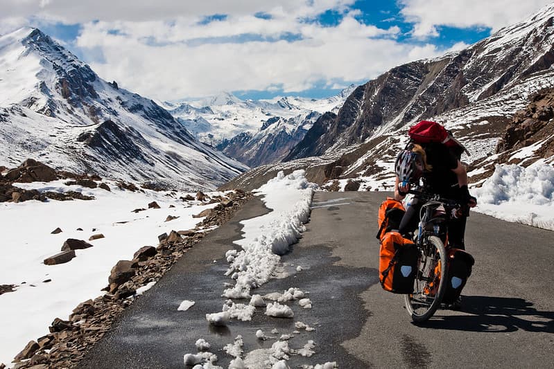 mountain biking in Leh