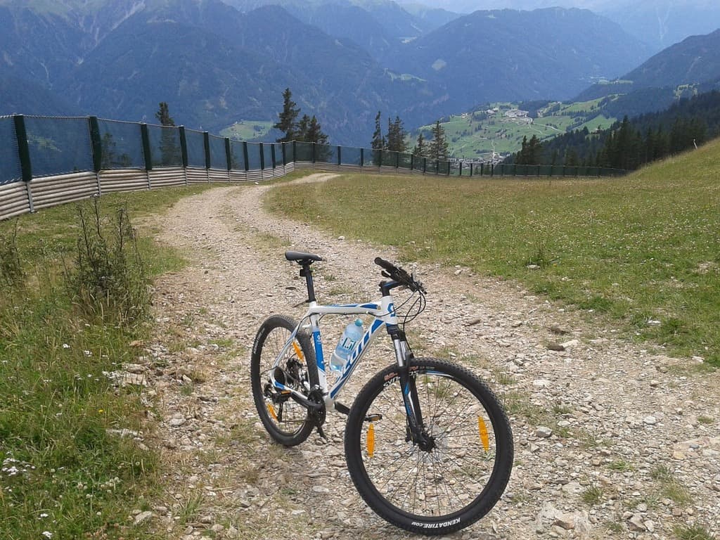 Mountain bike in Leh