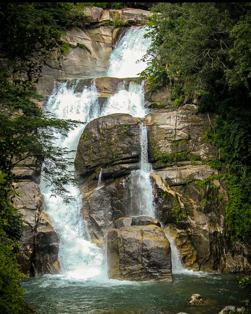 The Meenmutty Waterfalls; Wayanad's stunning cascade