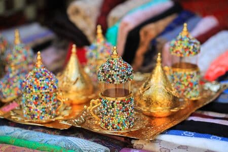 Miladi Sherif shopping in Kodaikanal