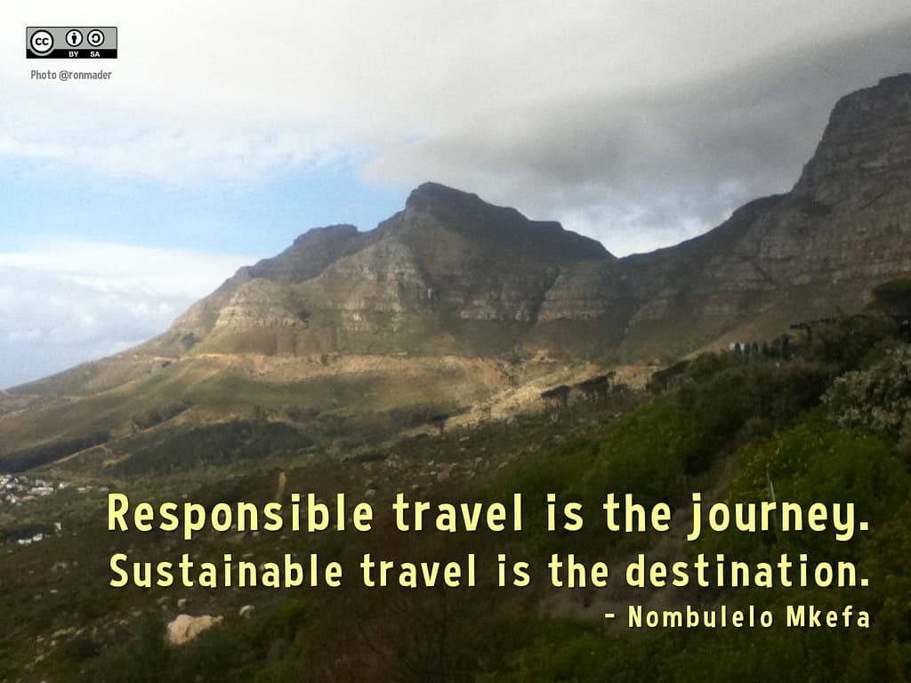 Sustainable tourism practices