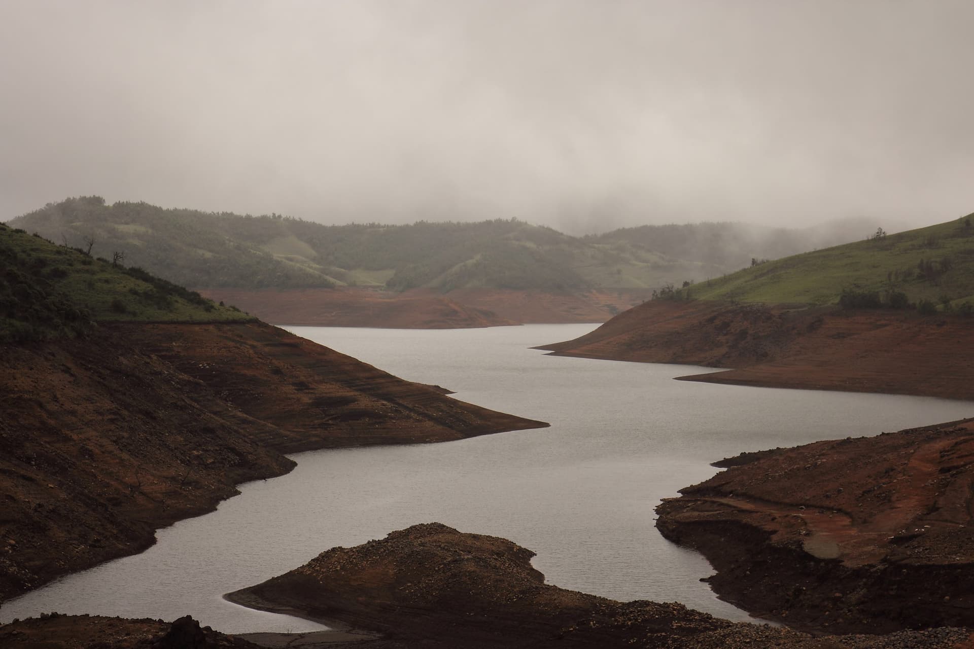 View of Berijam Lake
