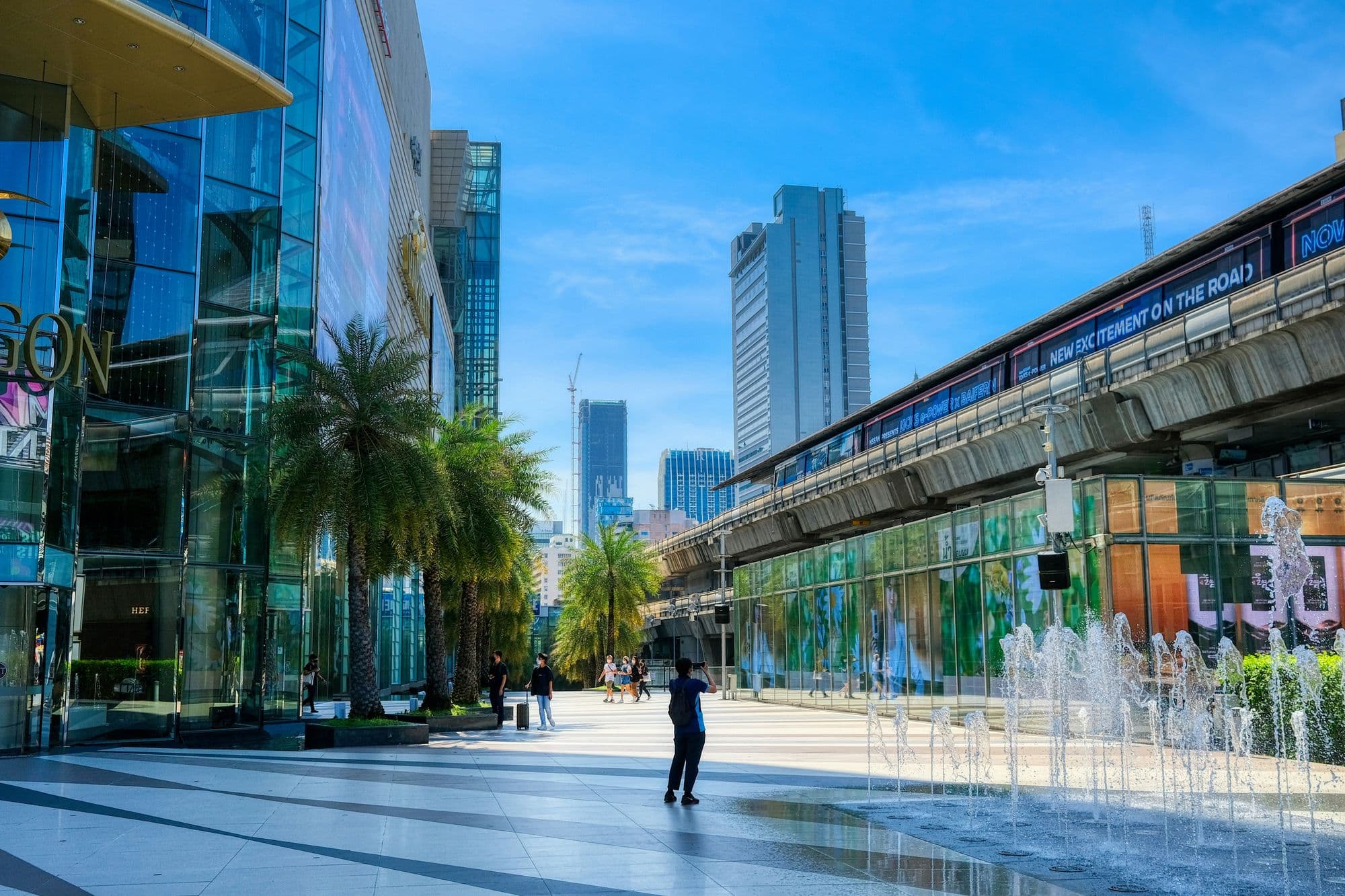 Outside view of Siam Paragon