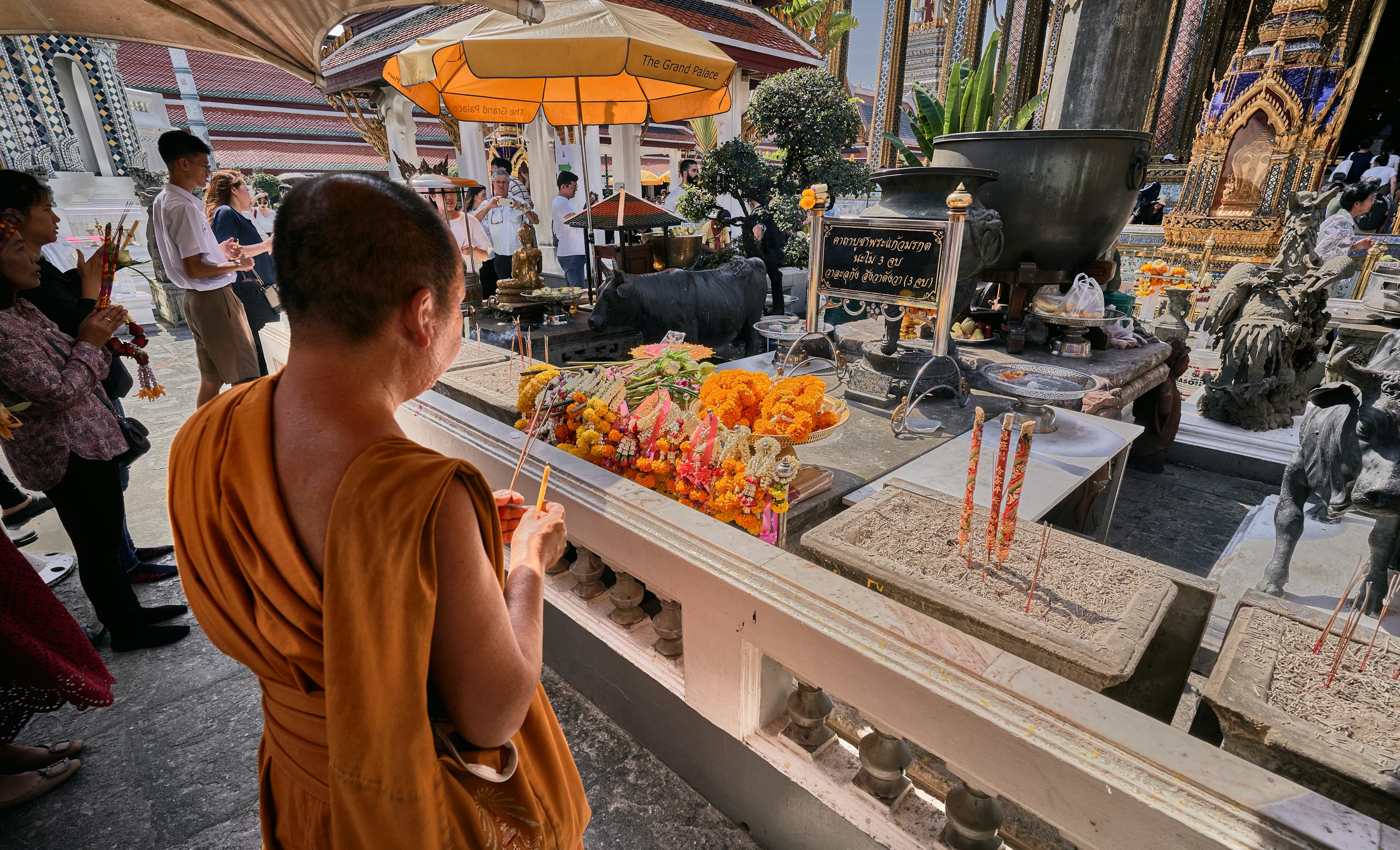 a temple in bangkok