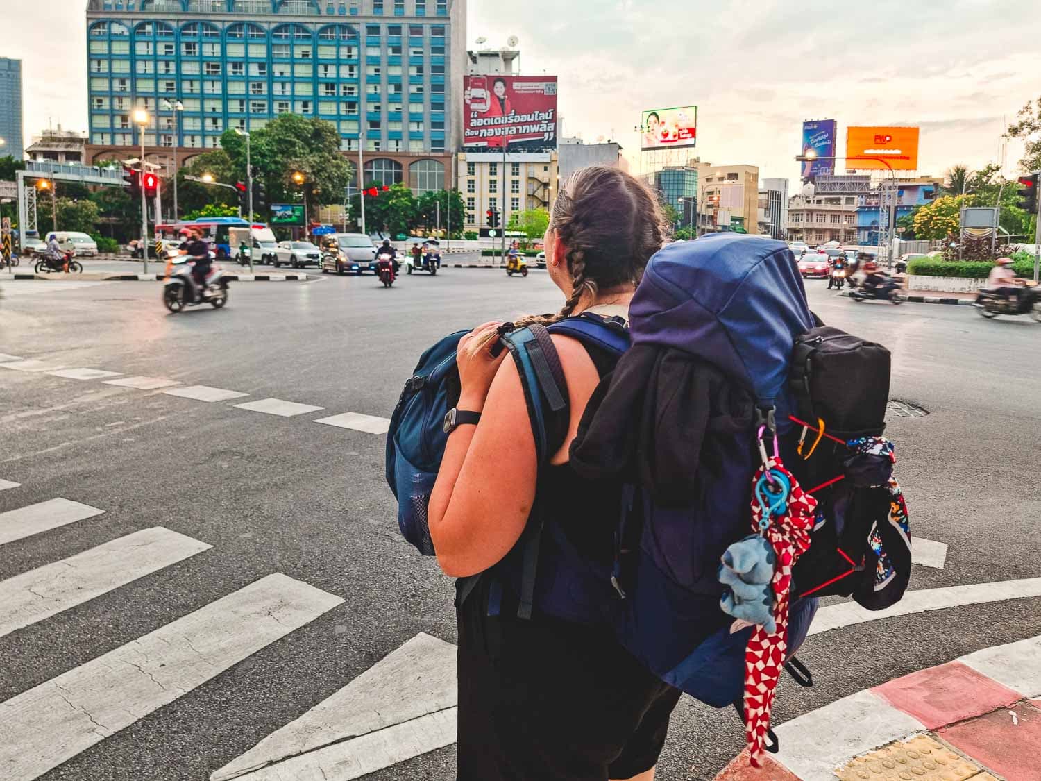 backpacking in Bangkok