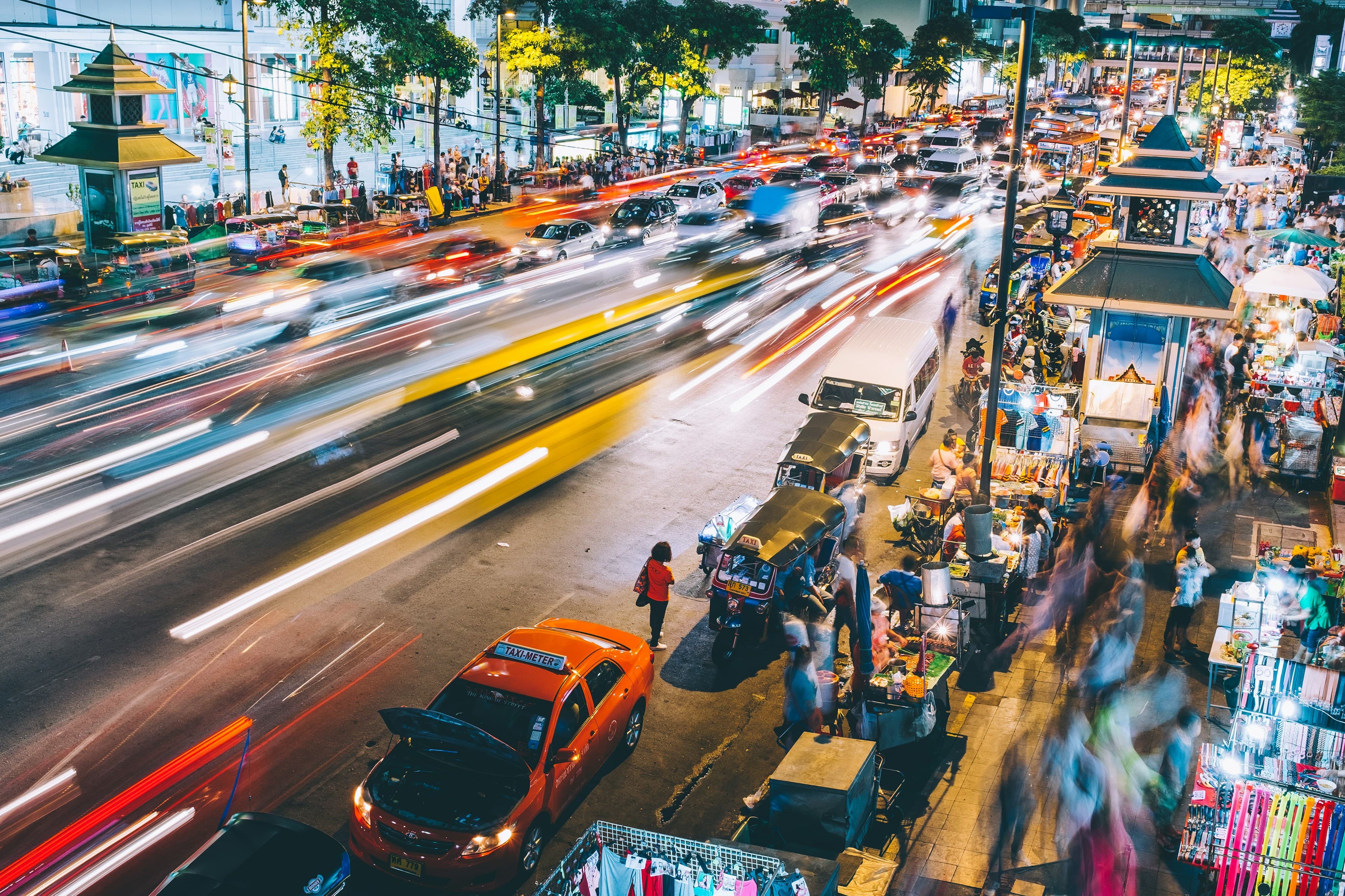 night market in bangkok
