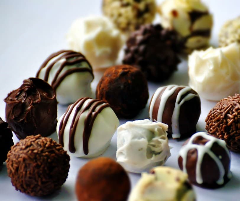 Homemade chocolates