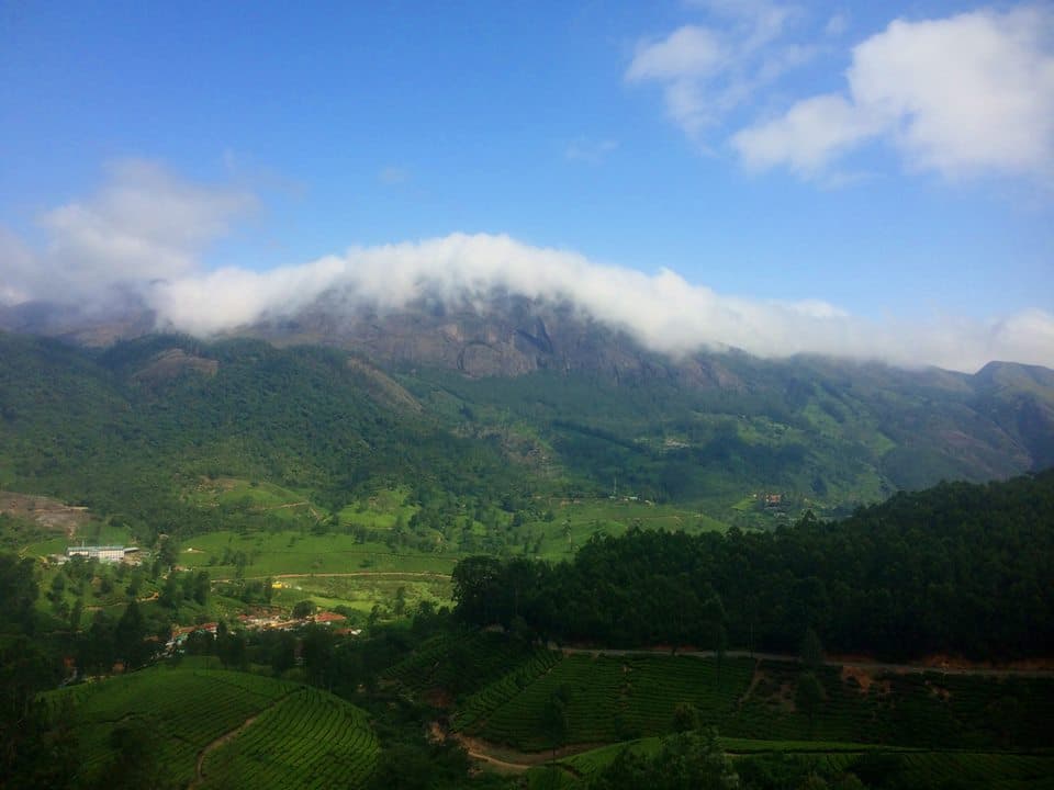 Anamudi peak from Lakshmi Hill trek 