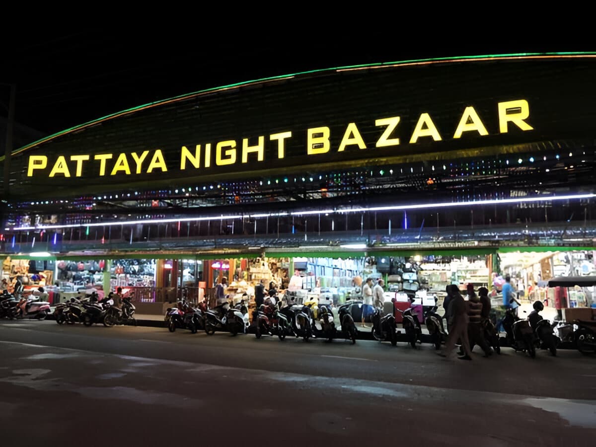 pattaya night bazaar