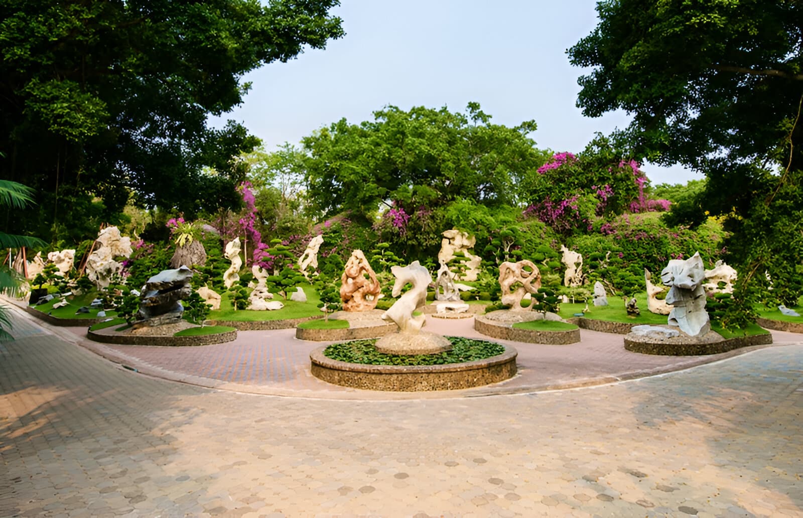 view of the million year stone park