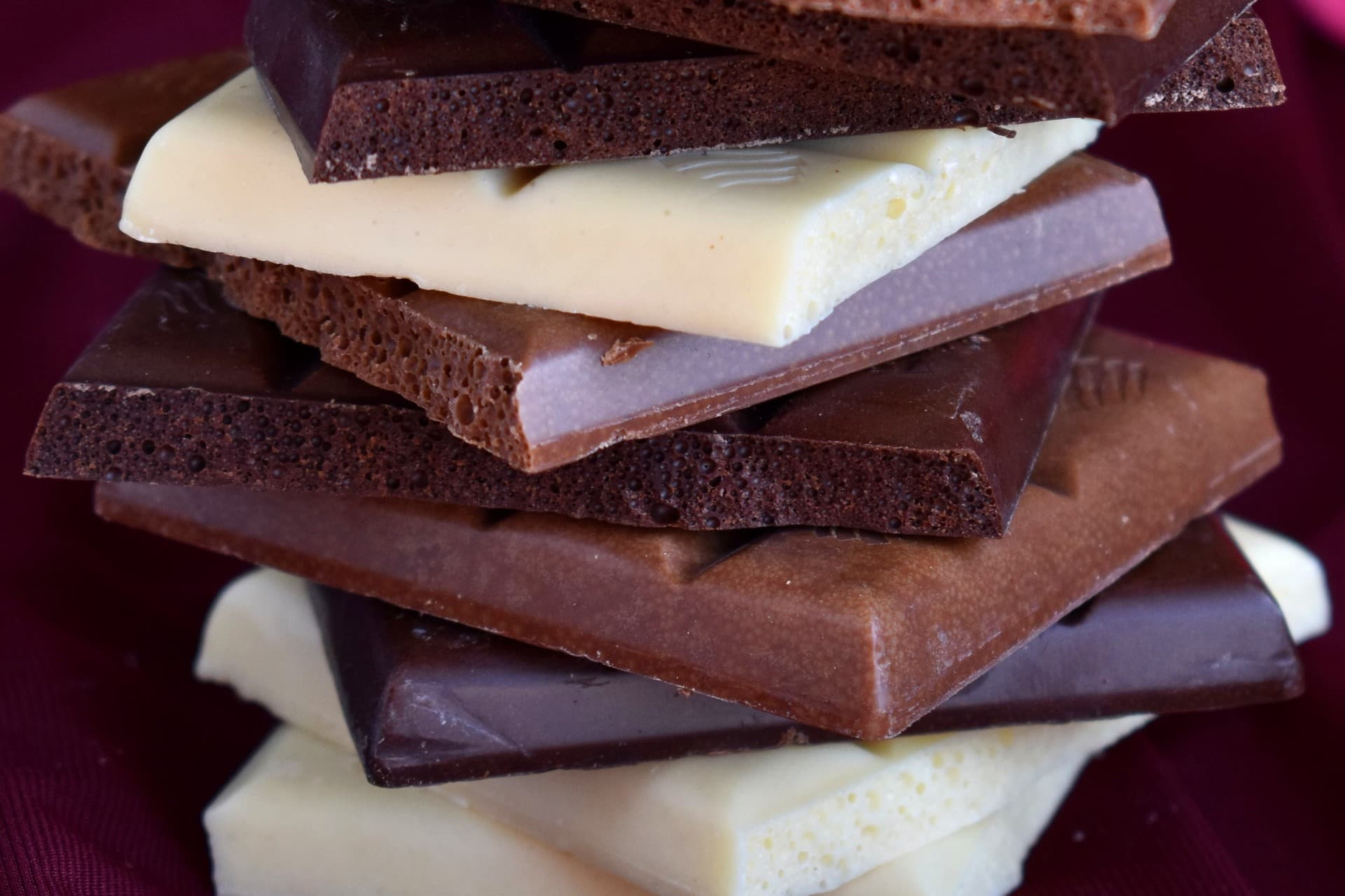 Homemade chocolates 