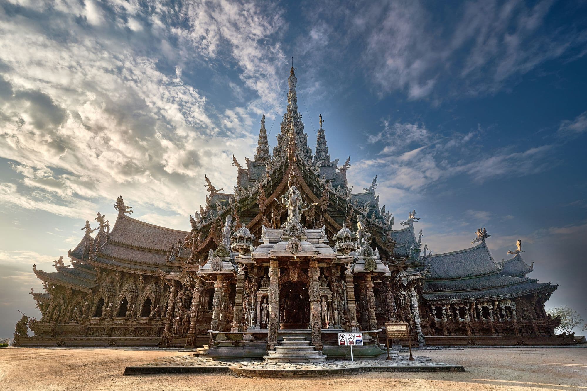 sanctuary of truth exterior view