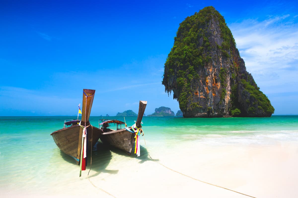 a beach in Krabi