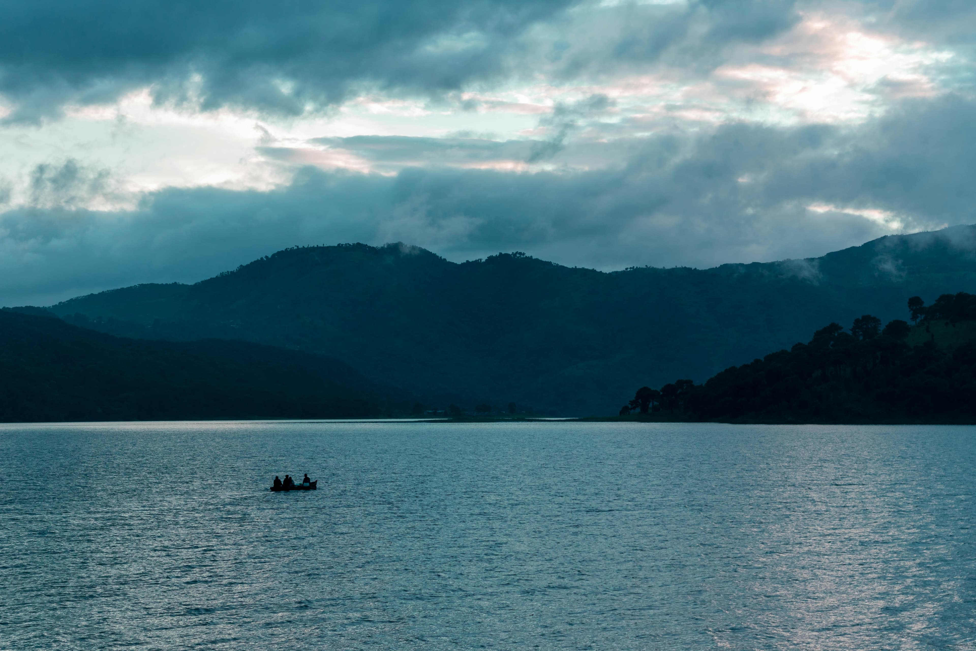 umiam lake in shillong, meghalaya