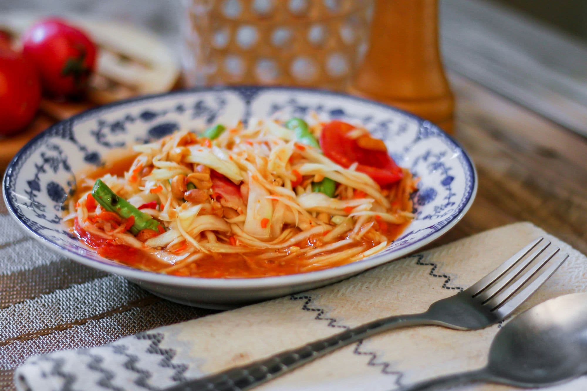 Som Tum (Papaya Salad)