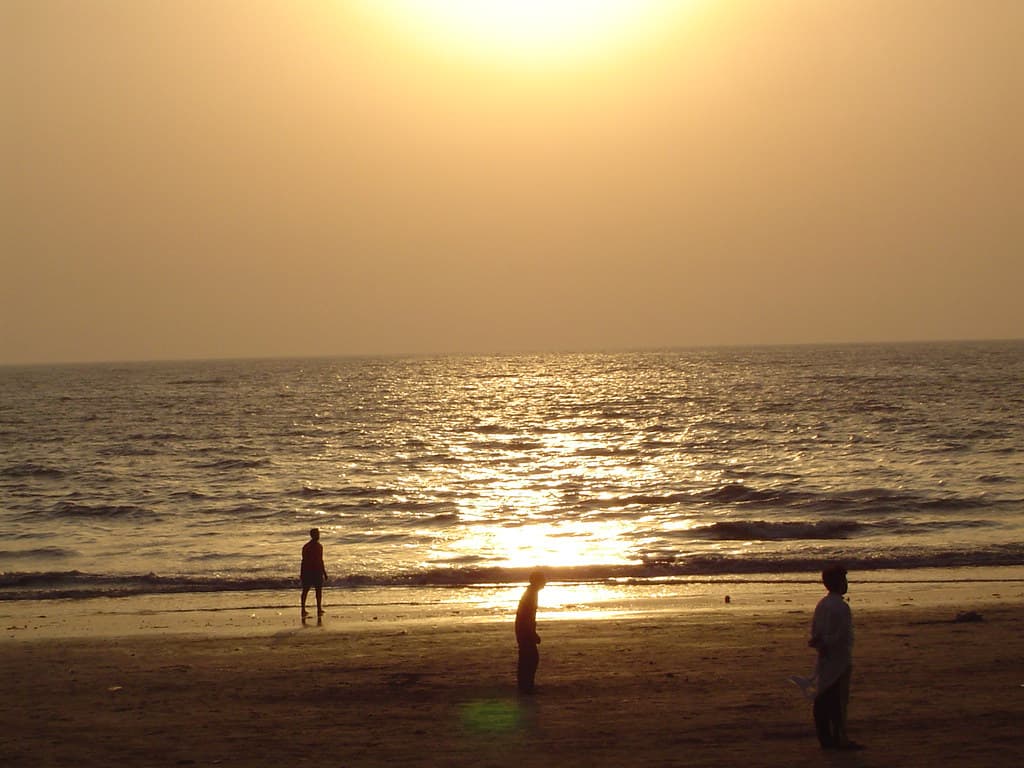 View of Juhu Beach