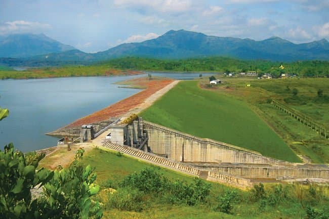 Banasura Sagar Dam landscape