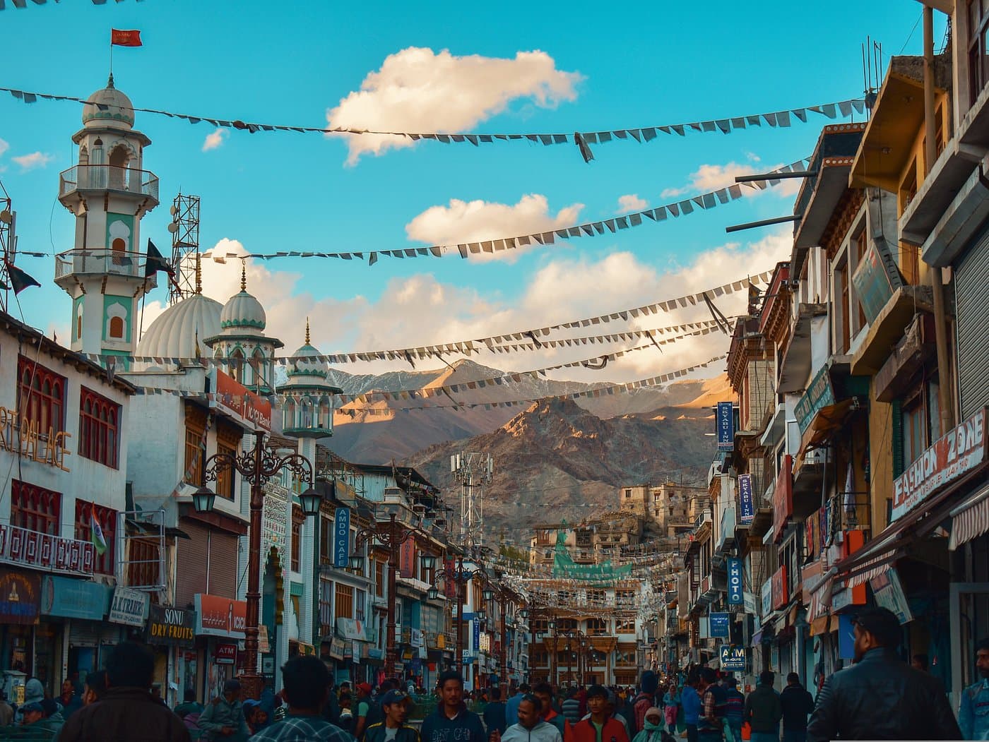 Leh Market - main bazaar