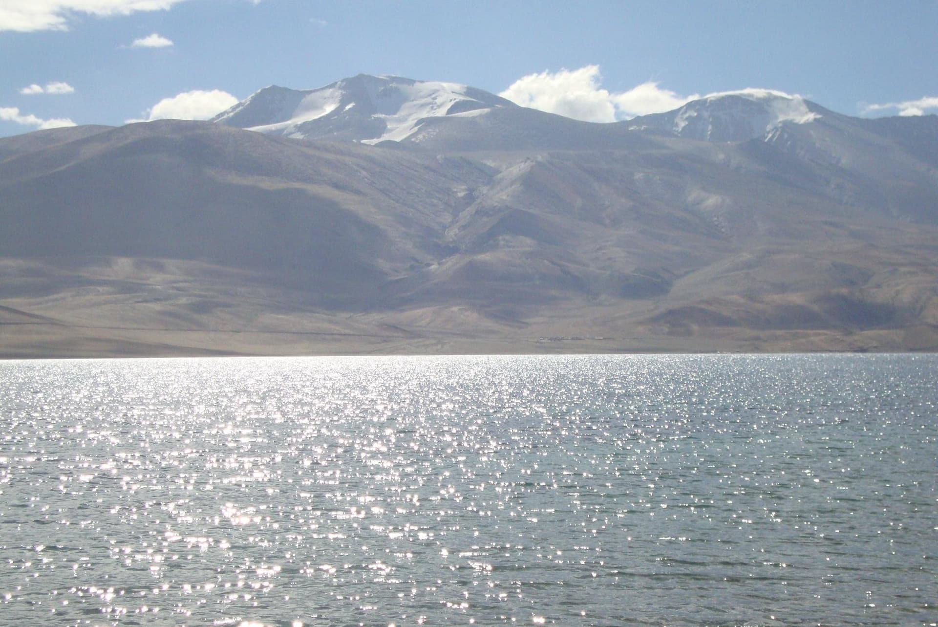 Tso moriri lake in summers
