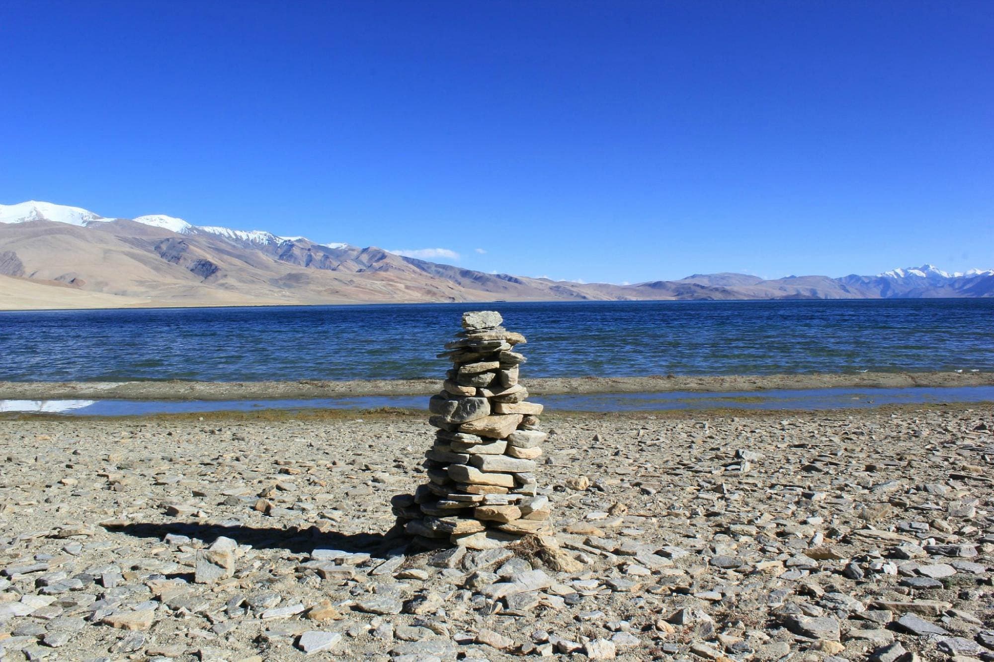Tso Moriri lake - Ladakh's high altitude lake