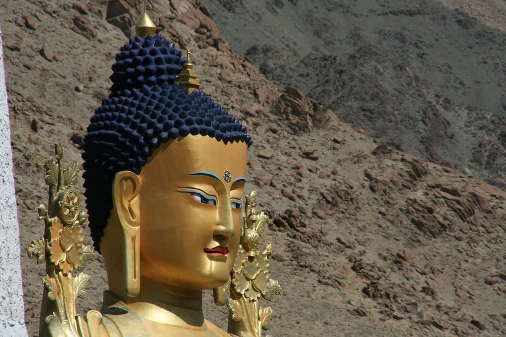 Head of Maitreya Buddha