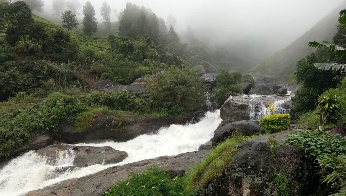 Attukal Waterfalls 