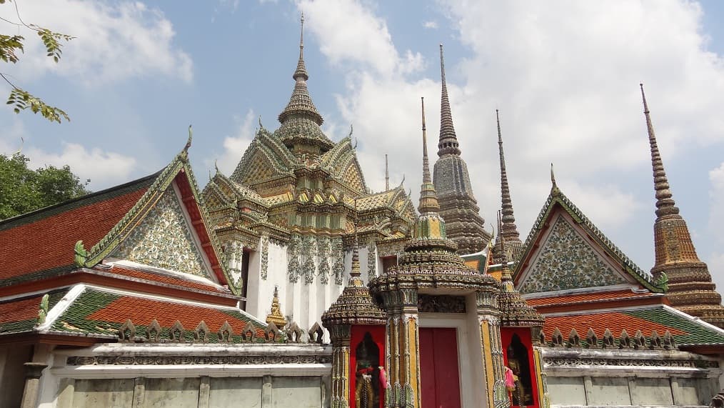 Outside view of the temple