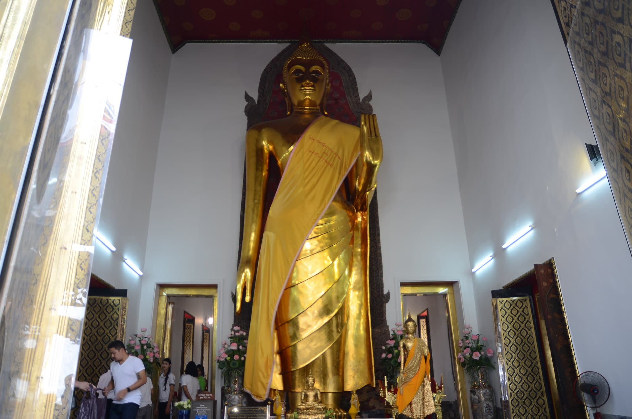 Buddha staute at the temple