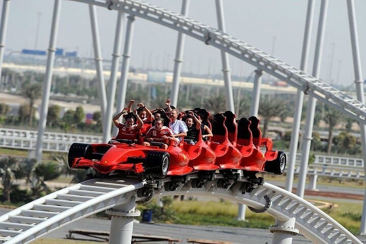 Roller Coaster at ferrari world