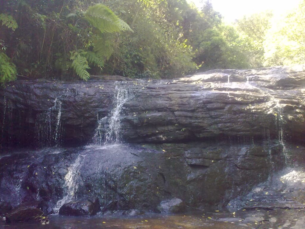 View of Vattakanal Falls