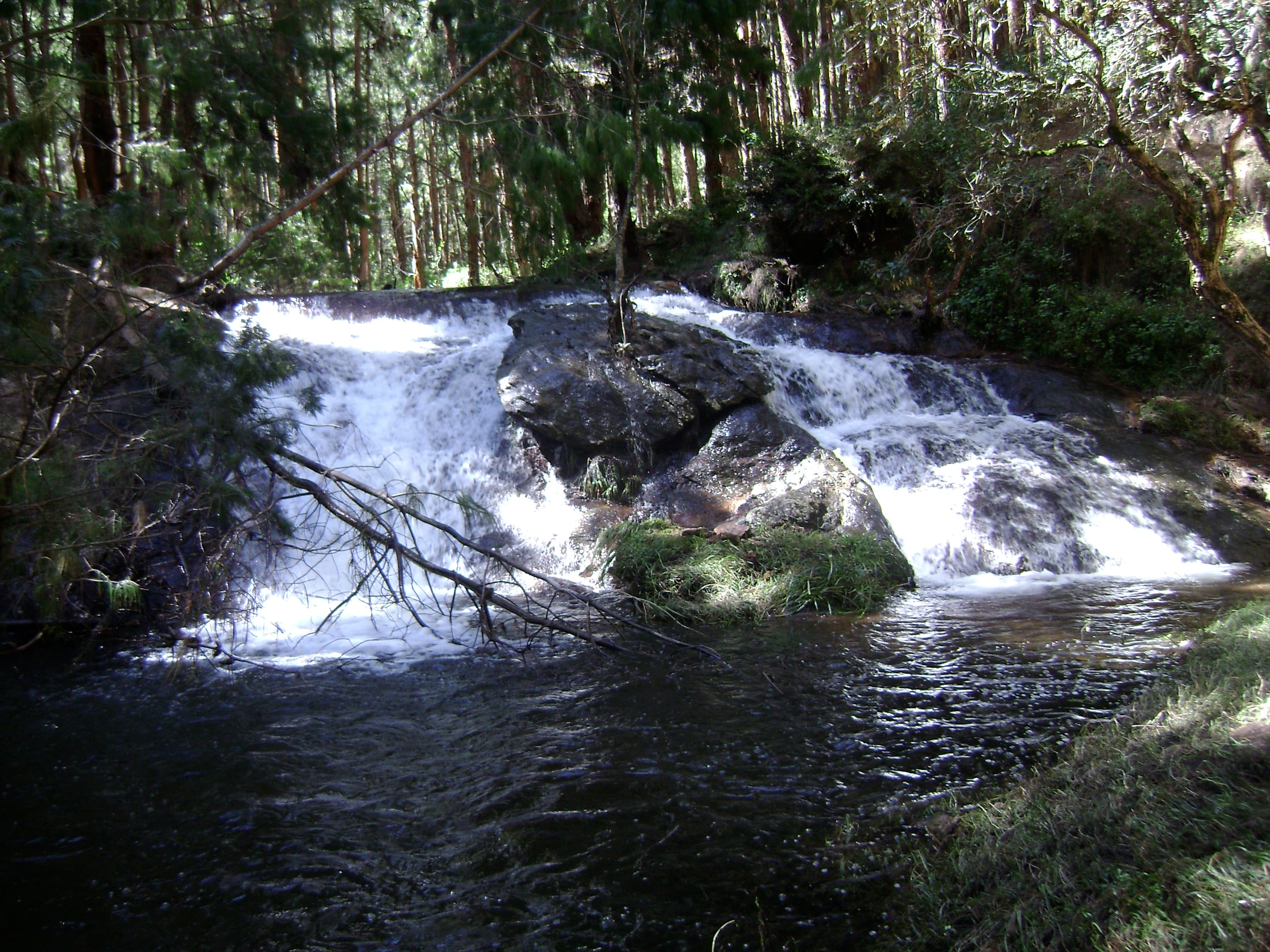 View of Vattakanal Falls