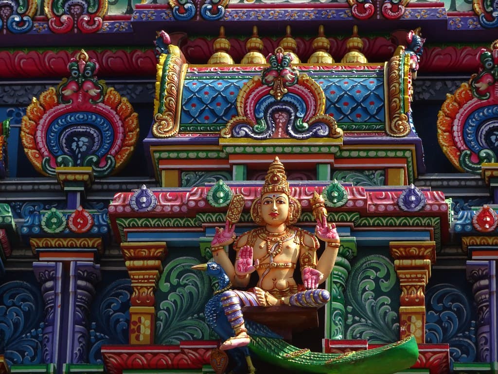 Lord Ganesha idol in Kurinji Temple