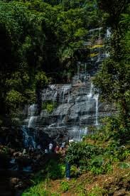 Jhari Waterfalls in morning light