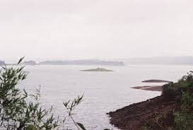 Fishing at Bhadra Dam