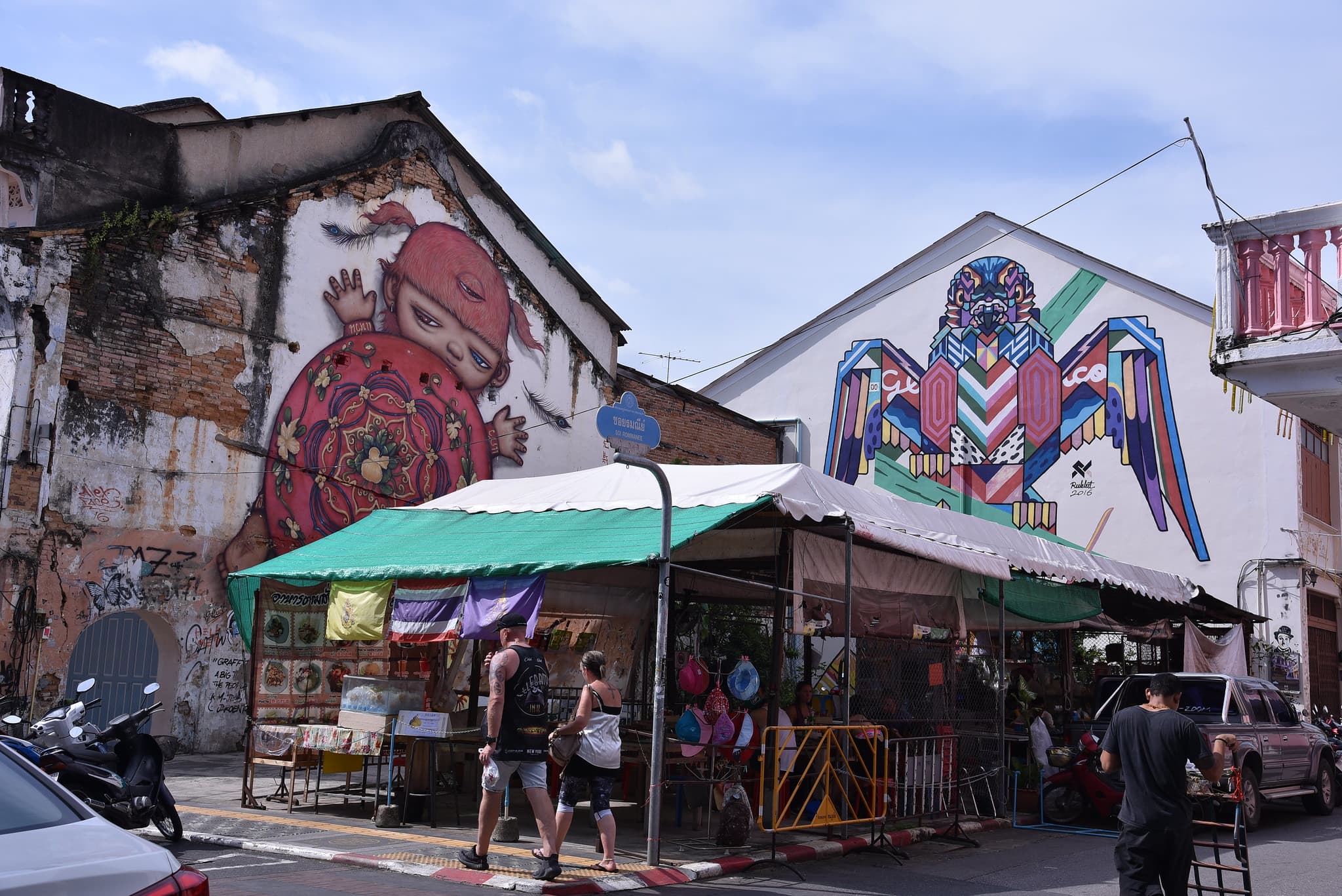 Street art at Phuket Old Town