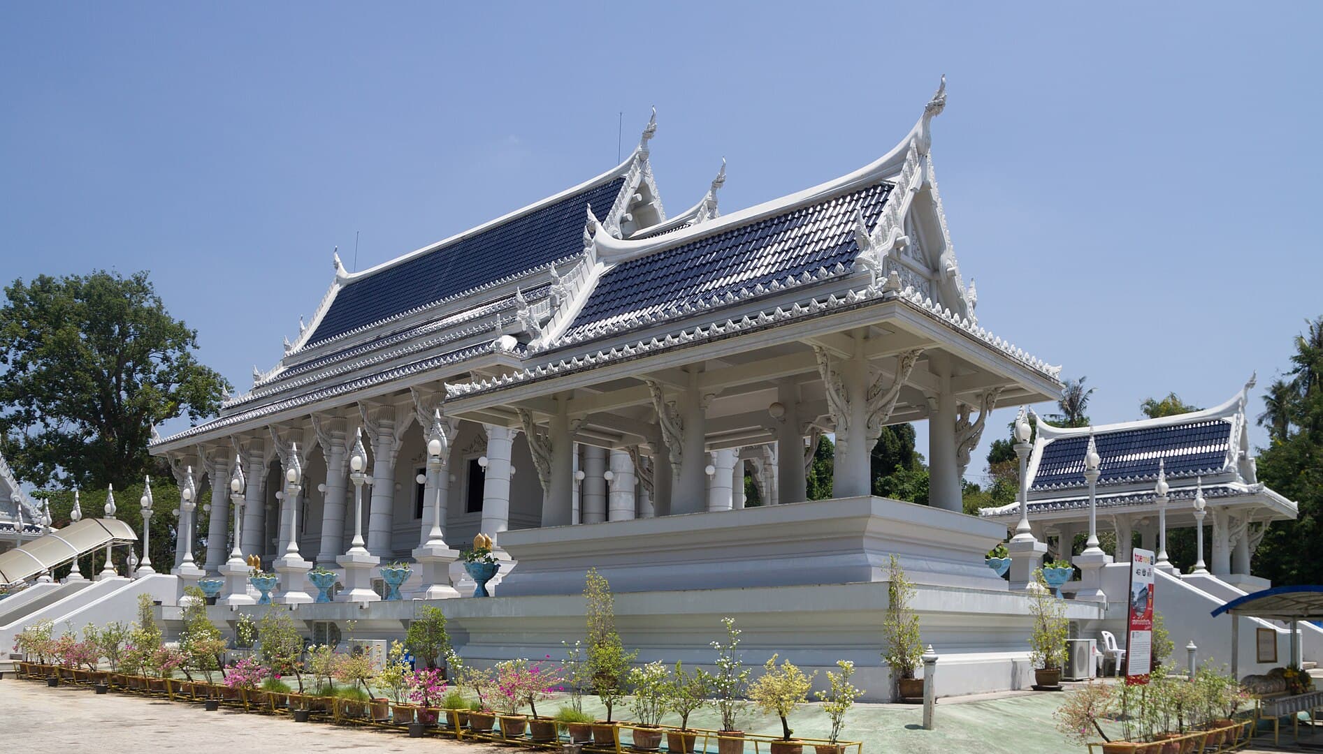 Exterior view of the temple