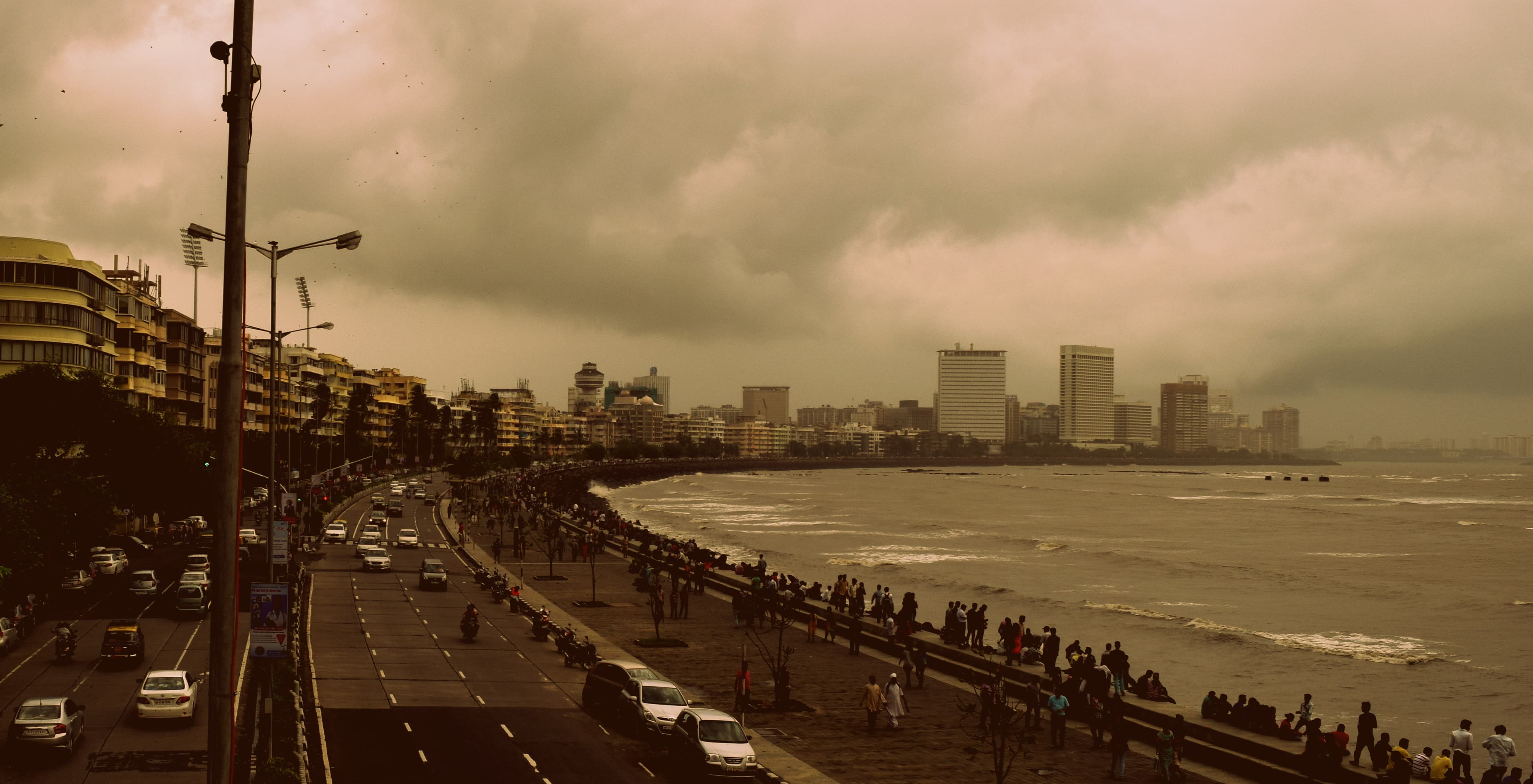 Mid-day light version of marine drive