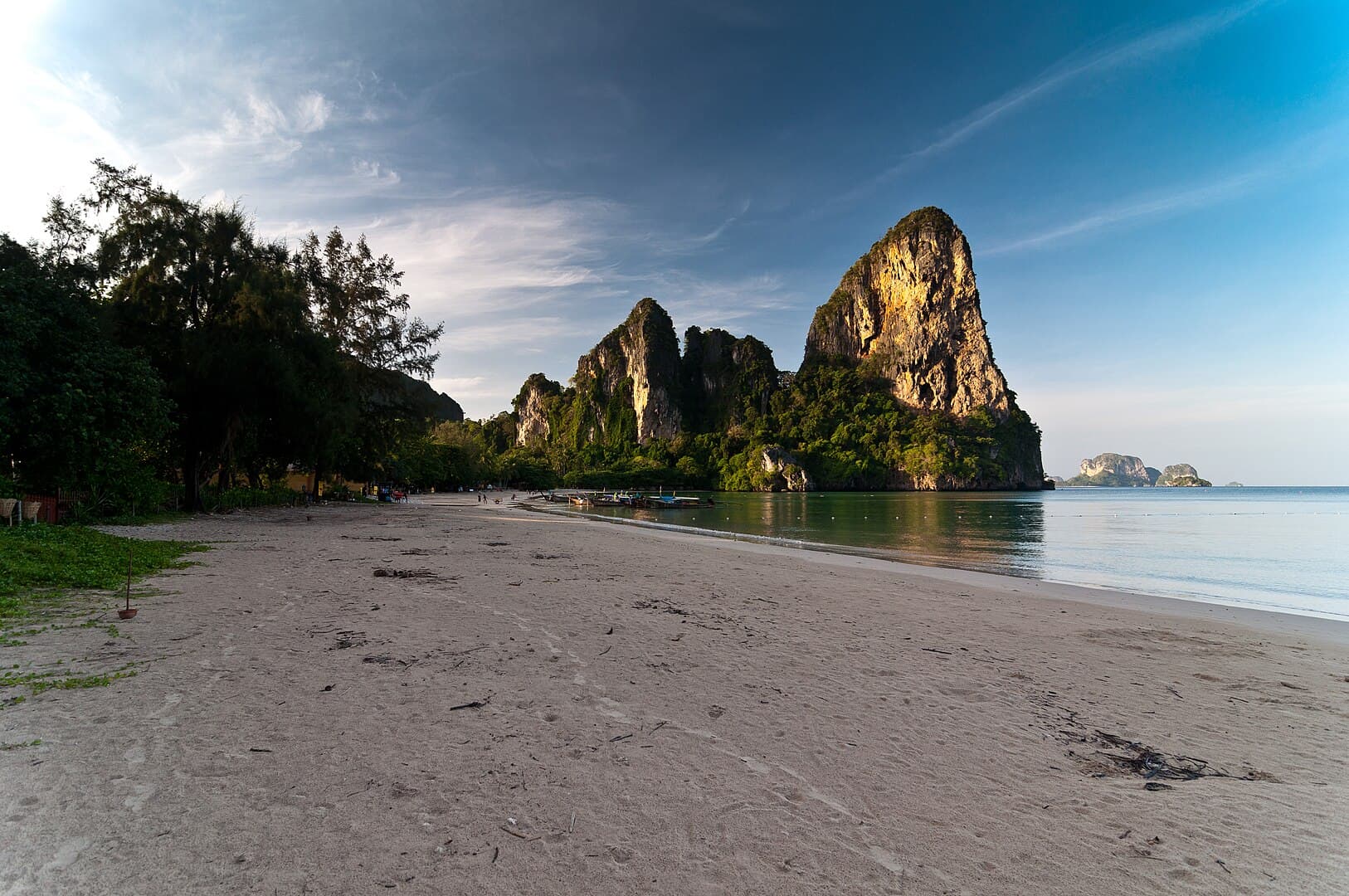 Railay Beach at sunrise