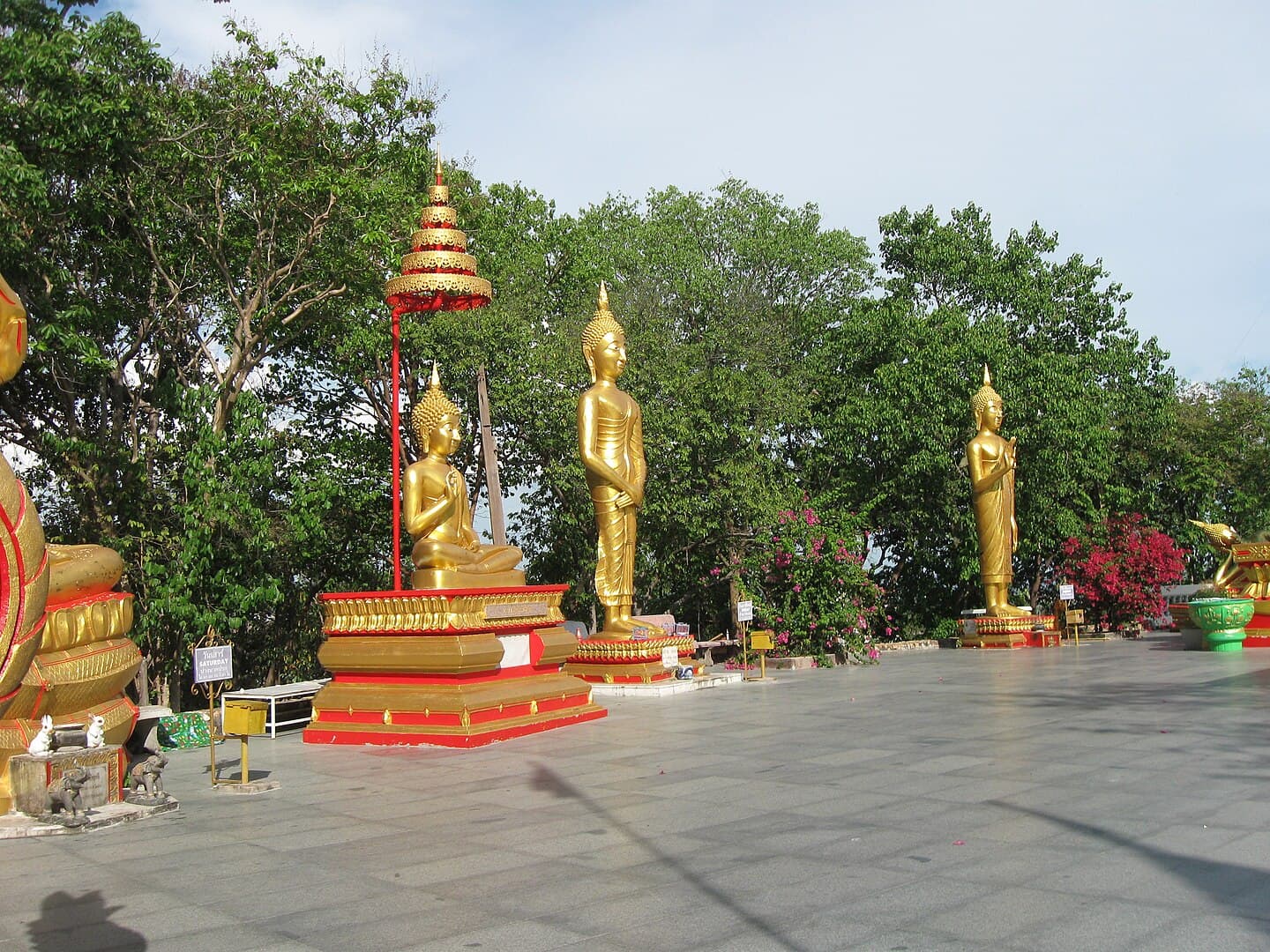 Buddha staute at the temple