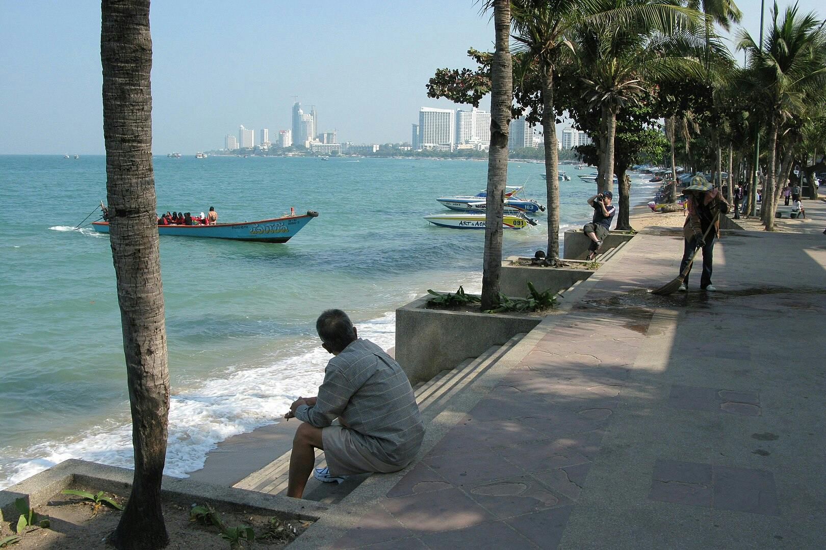 Pattaya Beach at morning