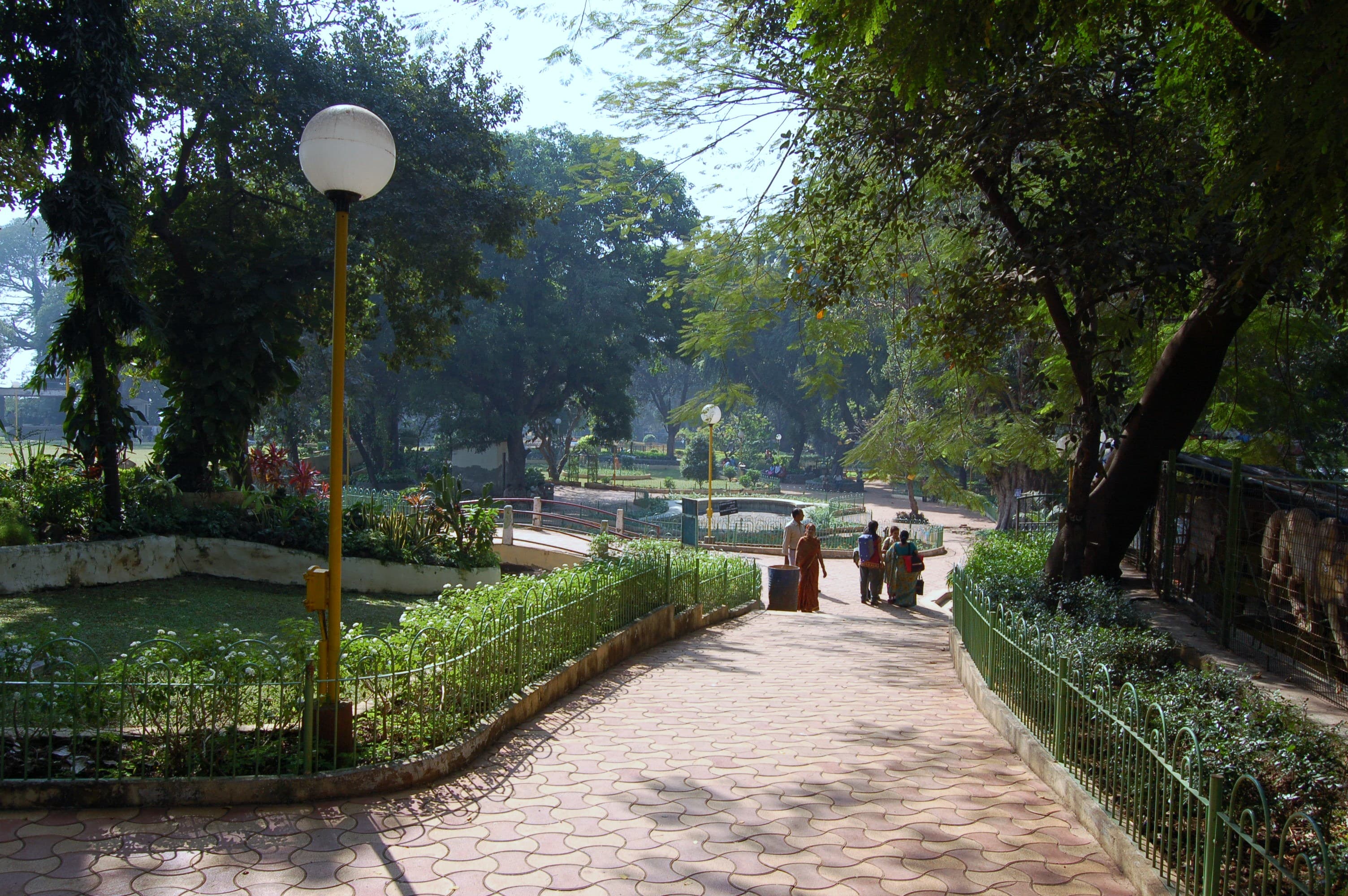 View of Hanging Garden of Mumbai