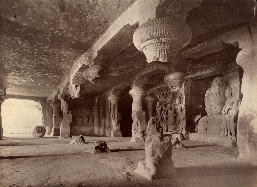 Pillars of Elephanta Caves