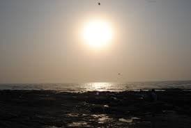 Sunrise view Worli sea face