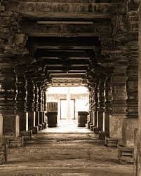 Belavadi temple depicting the Hoysala Architecture
