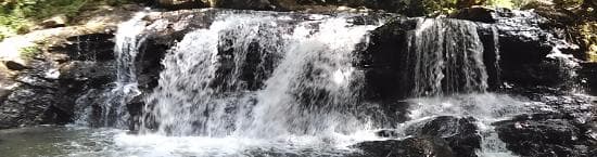 A beautiful view of the Shankara Falls