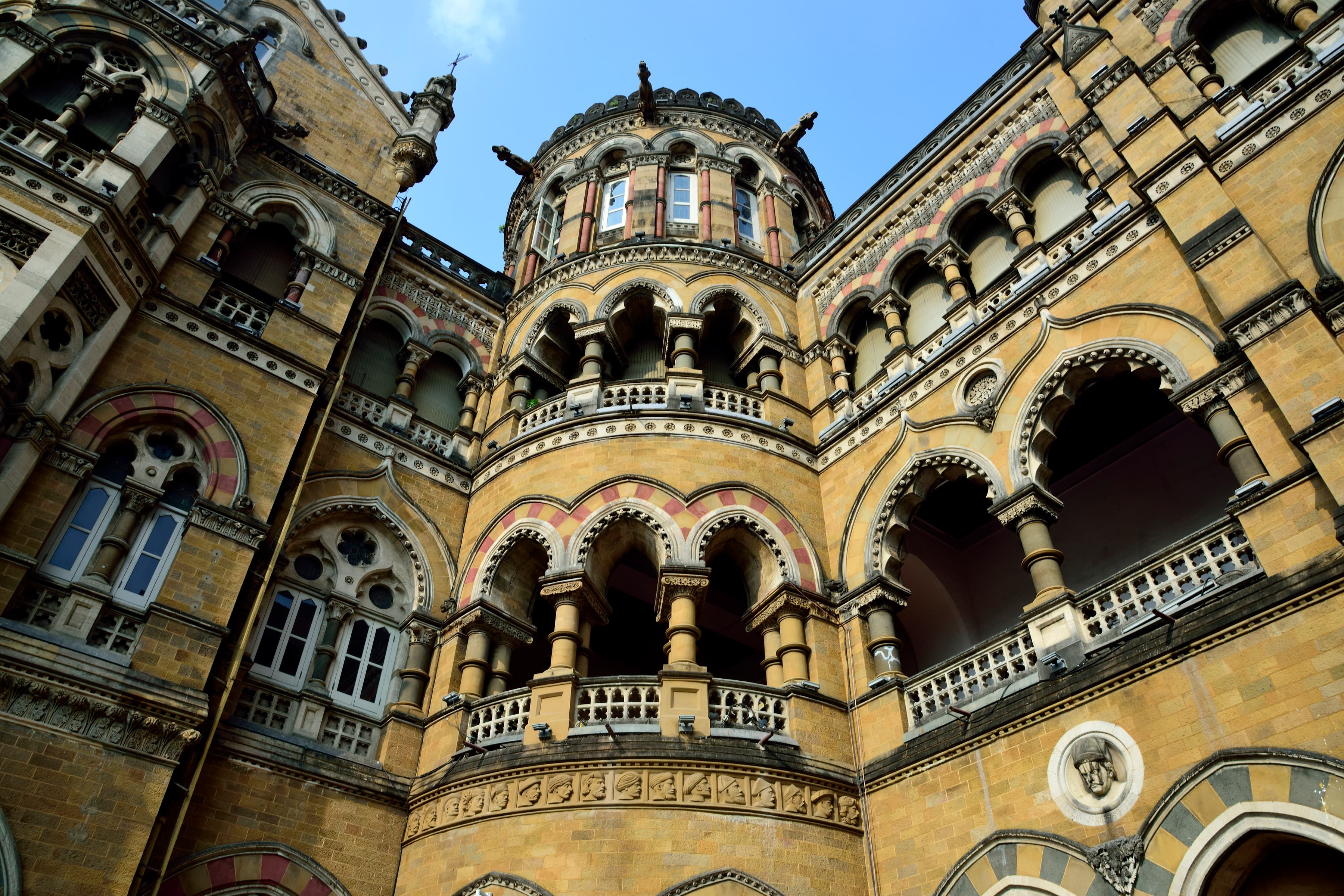 Angle view of Chhatrapati Shivaji Terminus