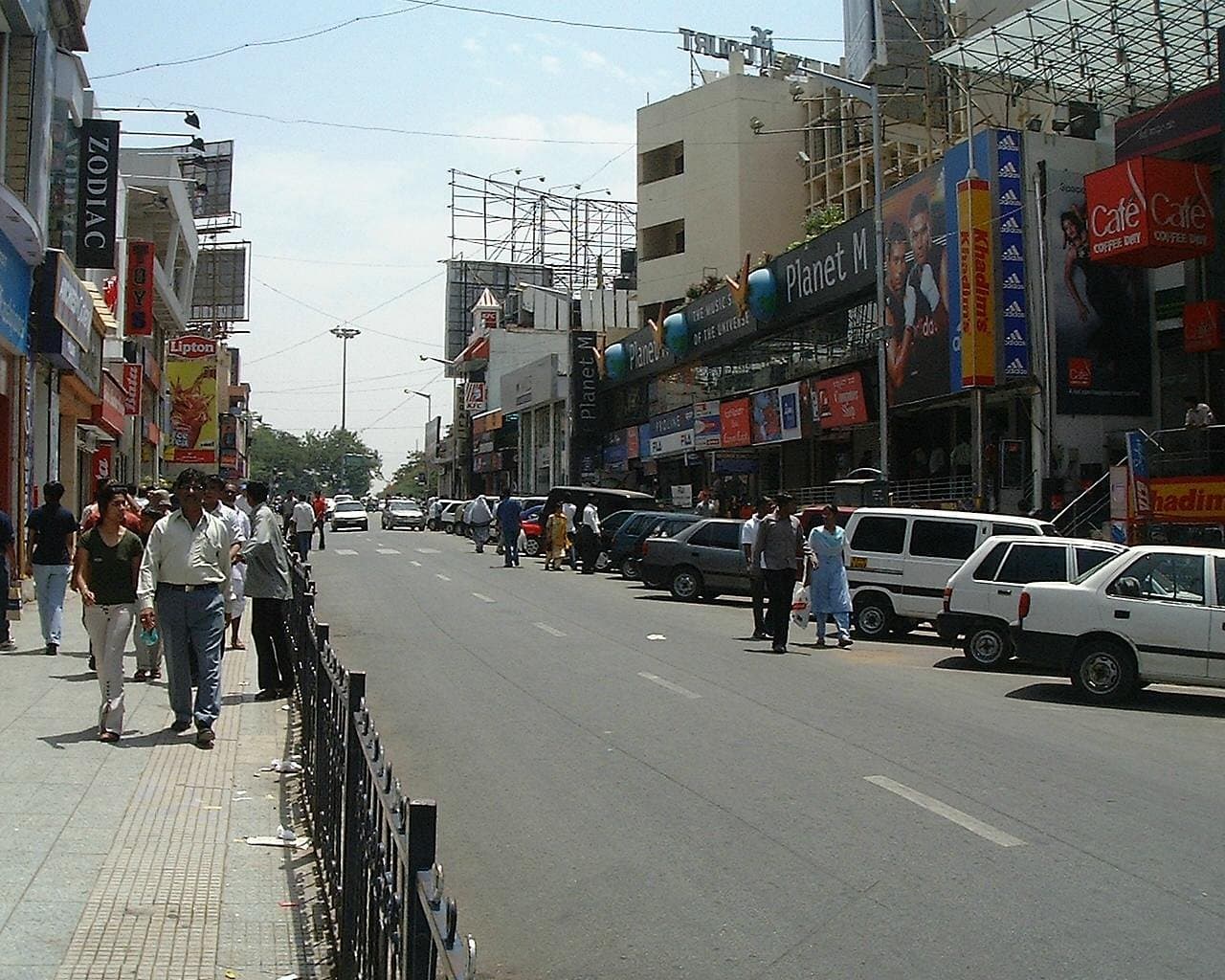 Shopping at MG Road