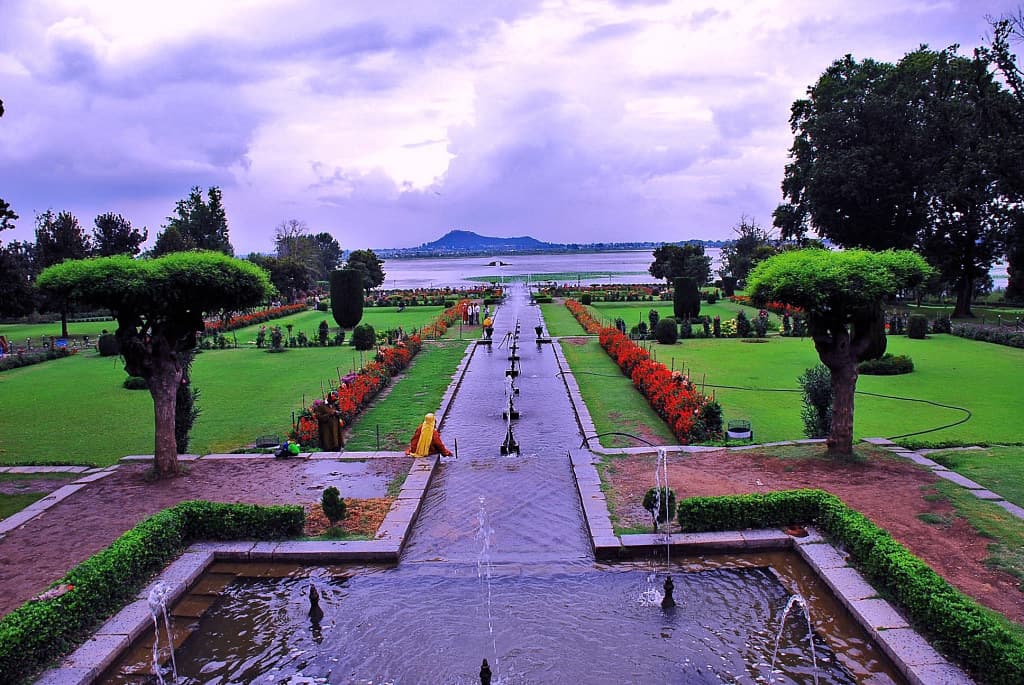 Mughal Garden in Kashmir 