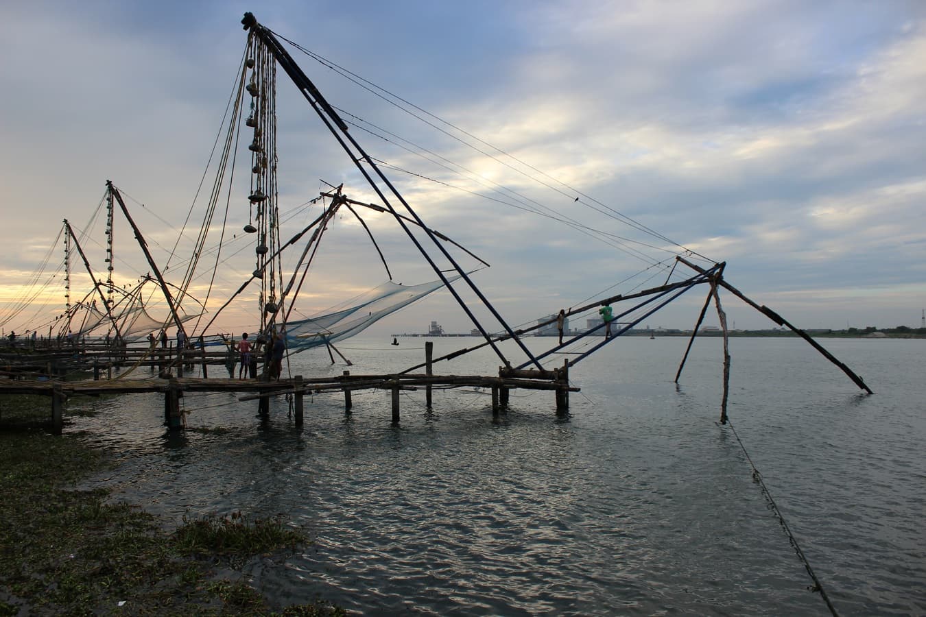 Fishing dock at Kochi